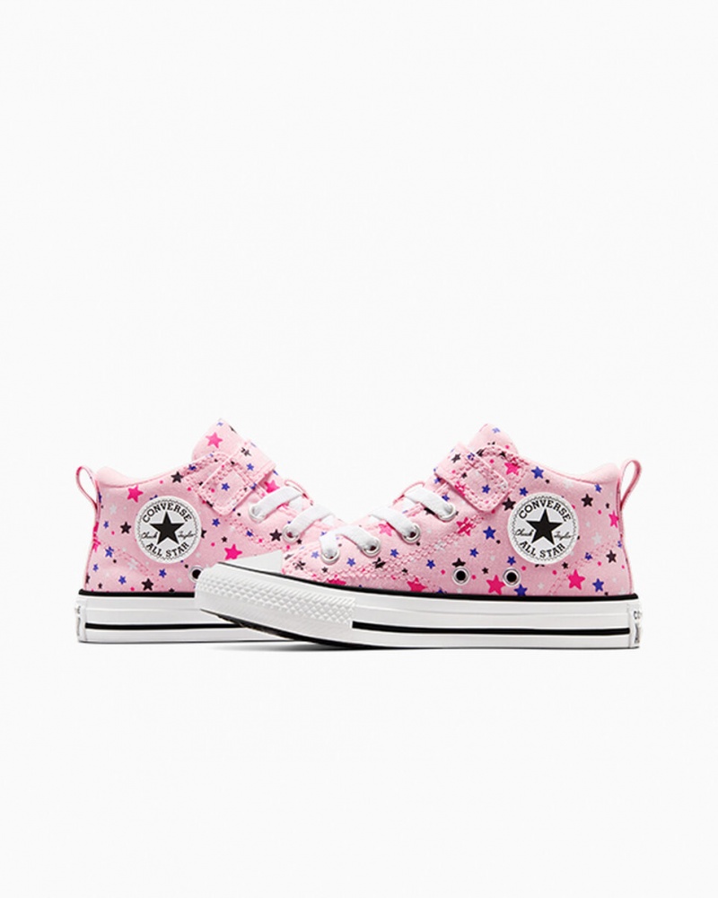 Converse Chuck Taylor All Star Malden Calle Sparkle Rosas Blancas Negras | 570-XHFQZN