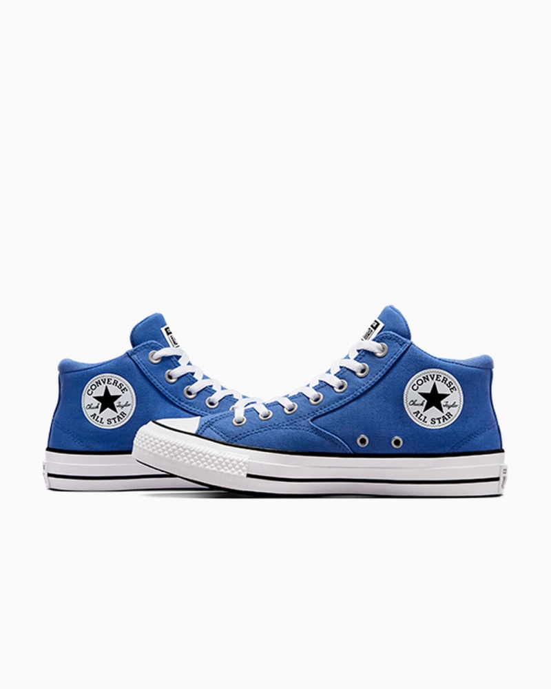 Converse Chuck Taylor All Star Malden Calle Vintage Atléticos Azules Blancas Negras | 932-MHSUYW