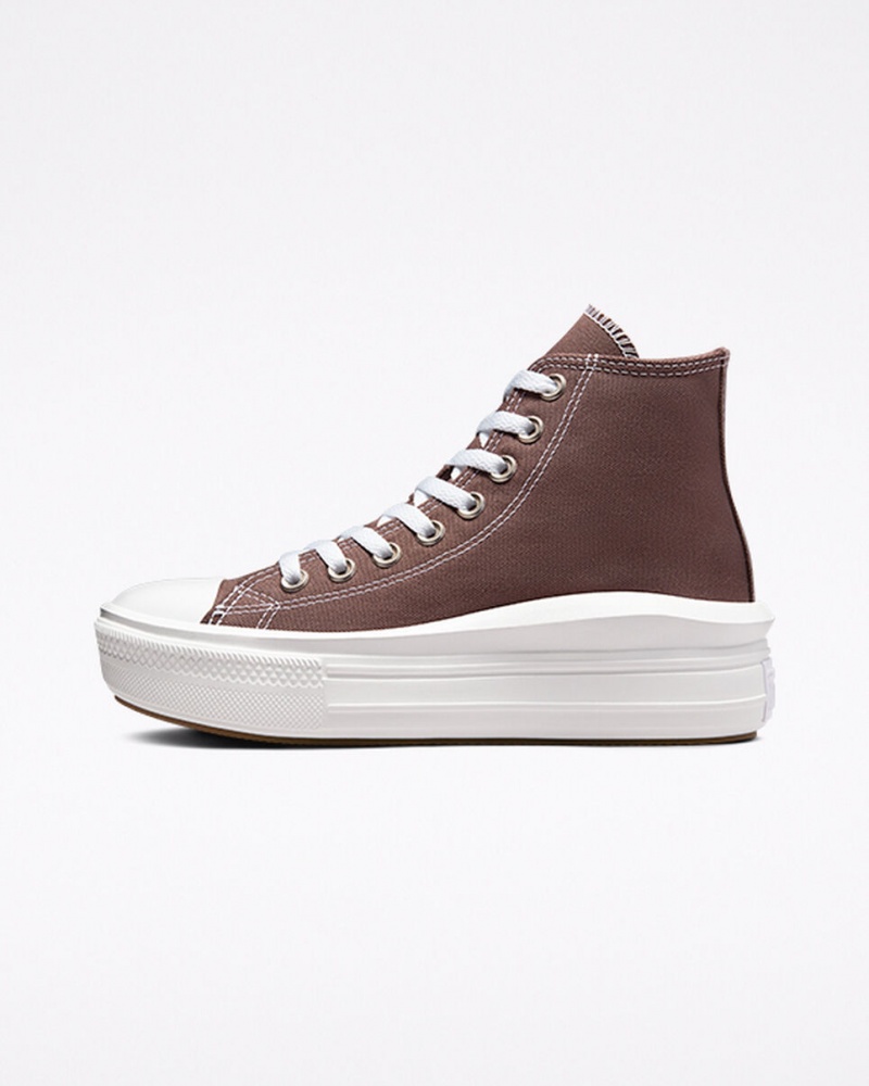 Converse Chuck Taylor All Star Move Plataforma Blancas | 493-TEGVRK