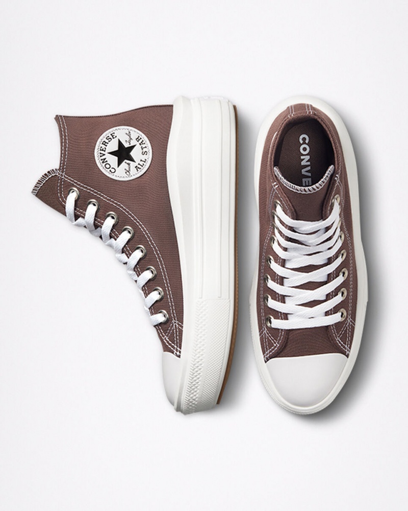 Converse Chuck Taylor All Star Move Plataforma Blancas | 493-TEGVRK