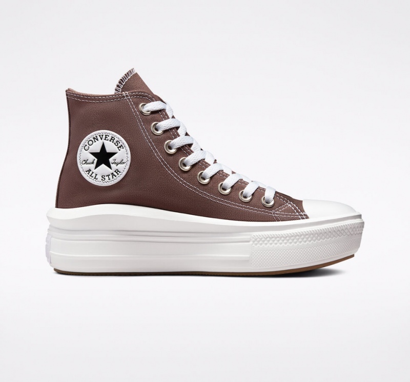 Converse Chuck Taylor All Star Move Plataforma Blancas | 493-TEGVRK