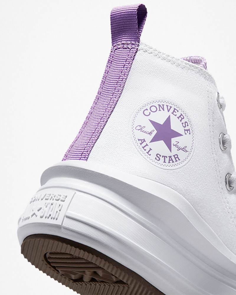 Converse plataforma moradas sale