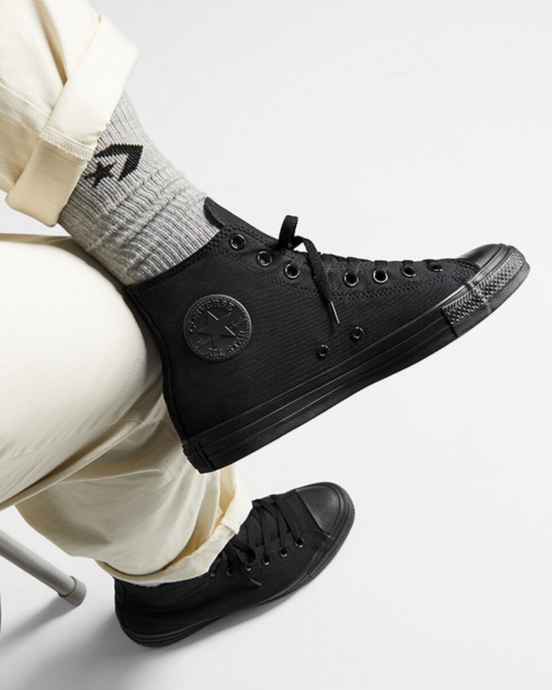 Converse Chuck Taylor All Star Negras | 129-IPAFNK