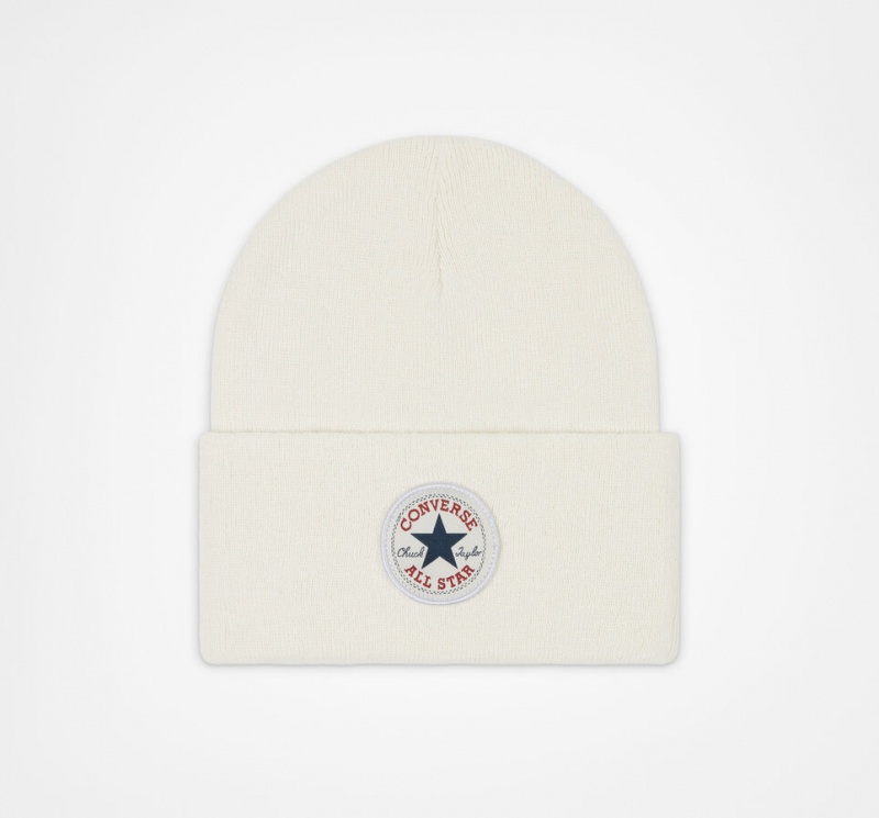 Converse Chuck Taylor All Star Patch Beanie Egret | 970-OVSDIP