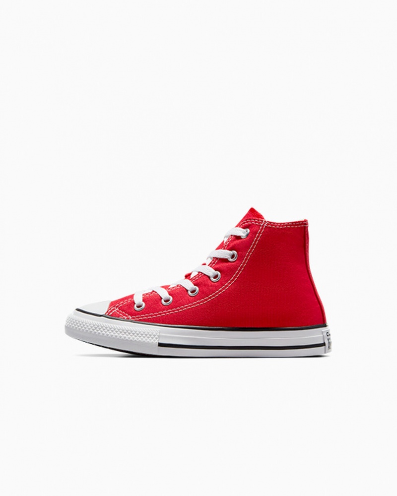 Altas Converse Barato Chuck Taylor All Star Ninos Rojas