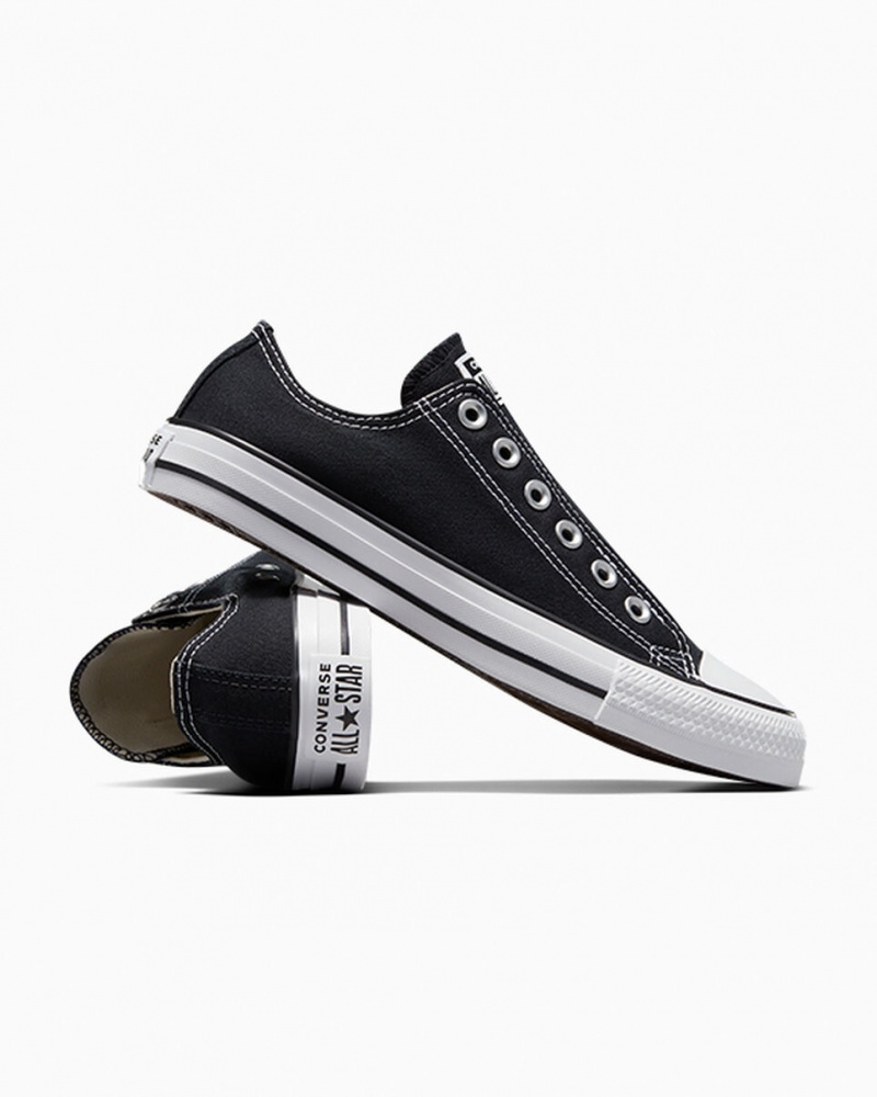 Converse Chuck Taylor All Star Slip Negras Blancas Negras | 613-LSPAKQ