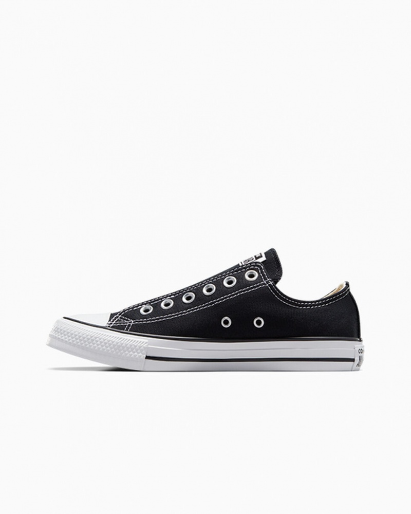 Converse Chuck Taylor All Star Slip Negras Blancas Negras | 693-FZSLKW