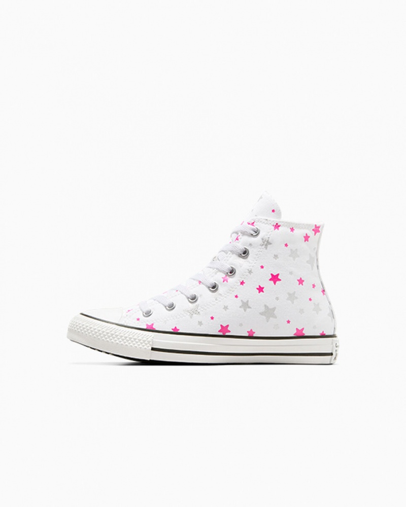 Converse Chuck Taylor All Star Sparkle Blancas Rosas Blancas | 058-SNIWMJ