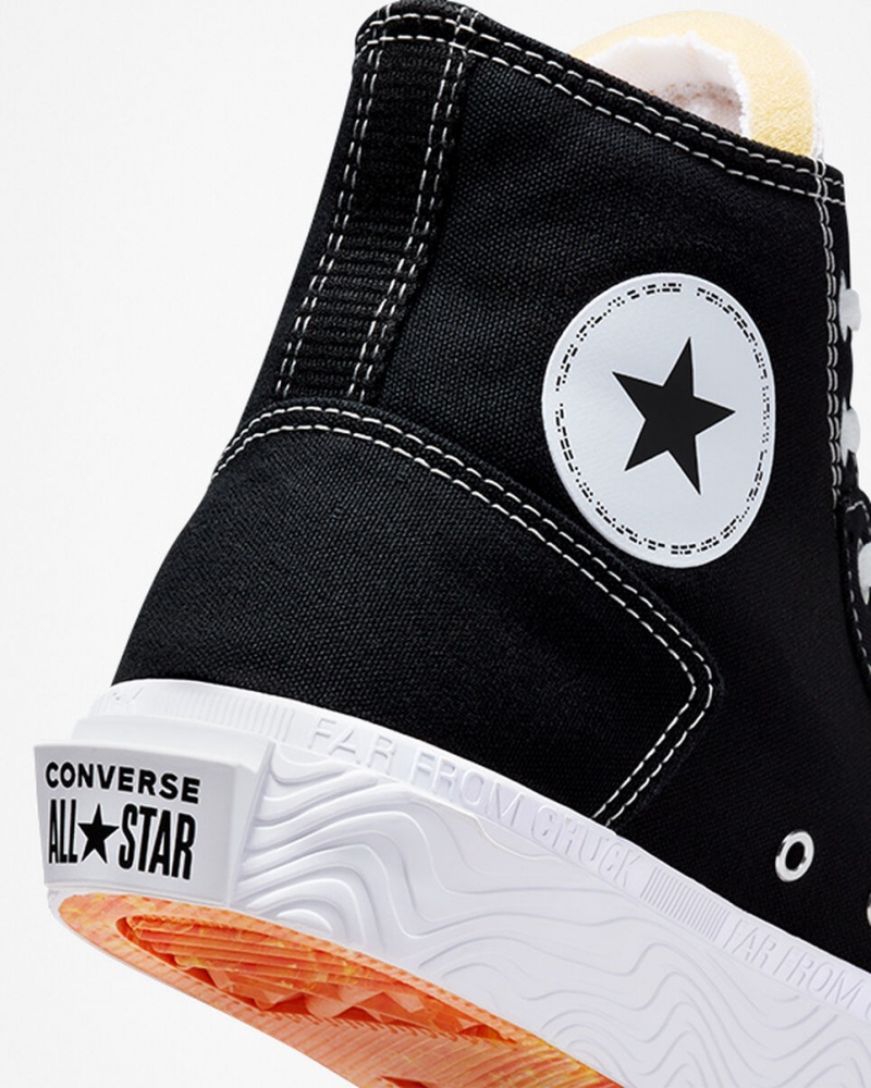 Converse Chuck Taylor Alt Star Lona Negras Blancas Blancas | 290-QUKYSL