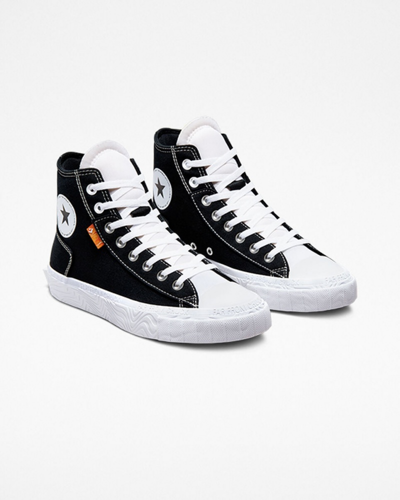 Converse Chuck Taylor Alt Star Lona Negras Blancas Blancas | 290-QUKYSL