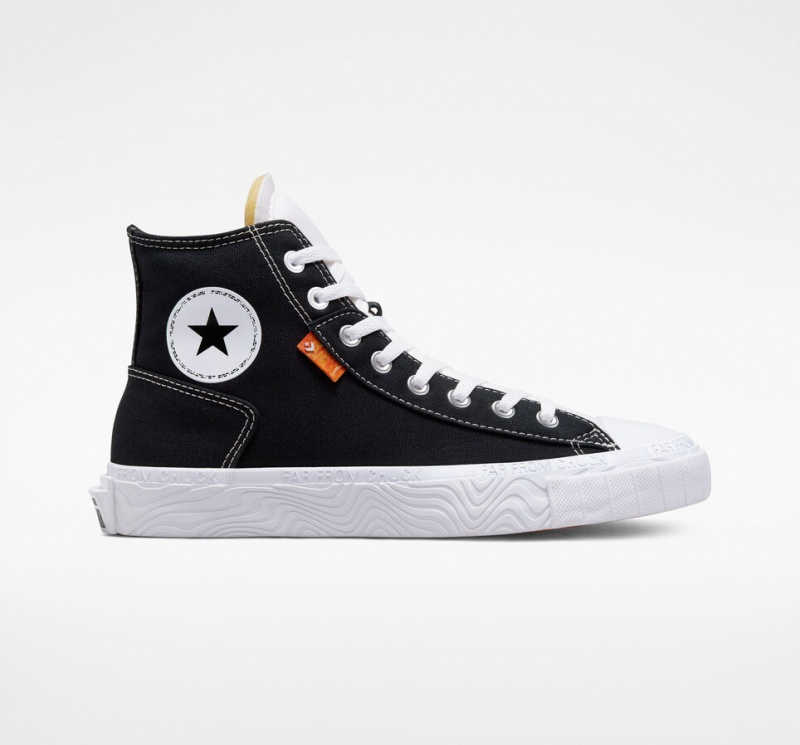 Converse Chuck Taylor Alt Star Lona Negras Blancas Blancas | 290-QUKYSL