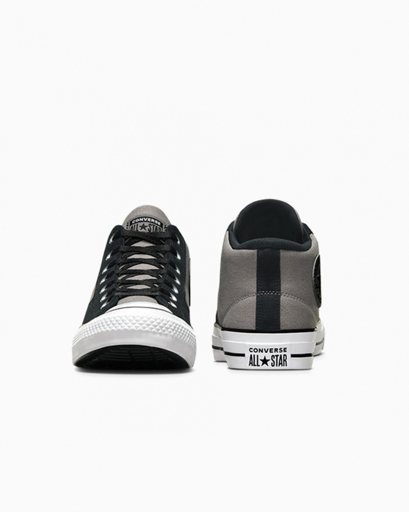 Converse Chuck Taylor Malden Calle Negras Blancas | 416-TGVUXZ