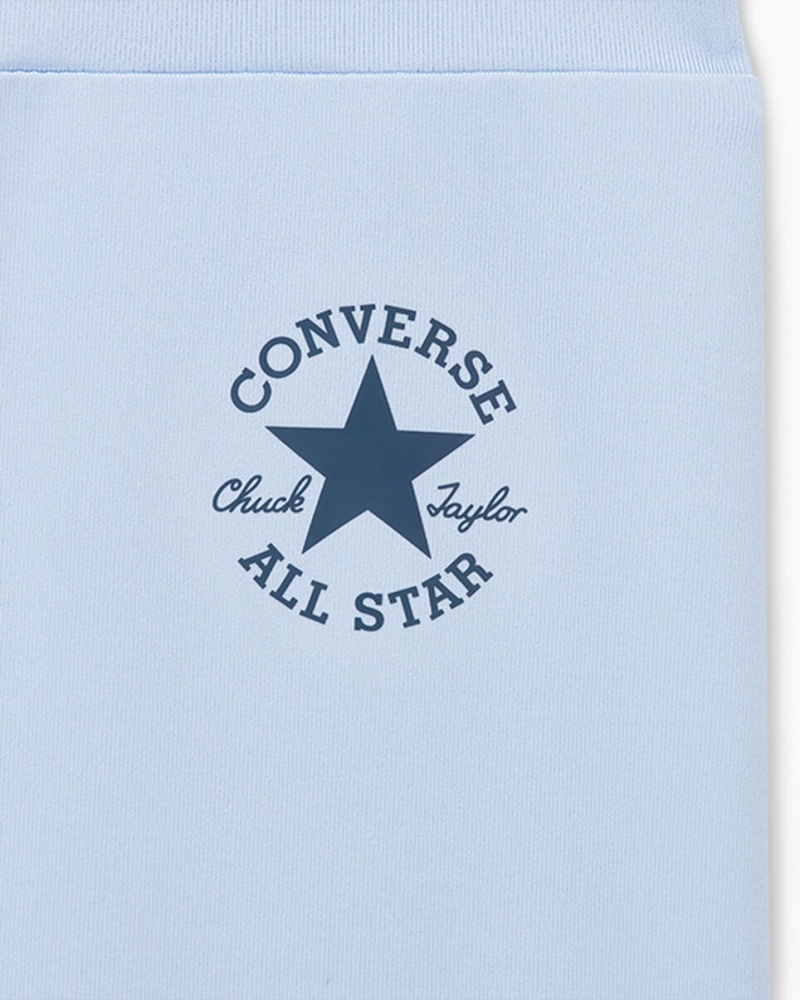 Converse Chuck Taylor Patch High Rise Leggings Mystic Sky | 150-RXQLDA