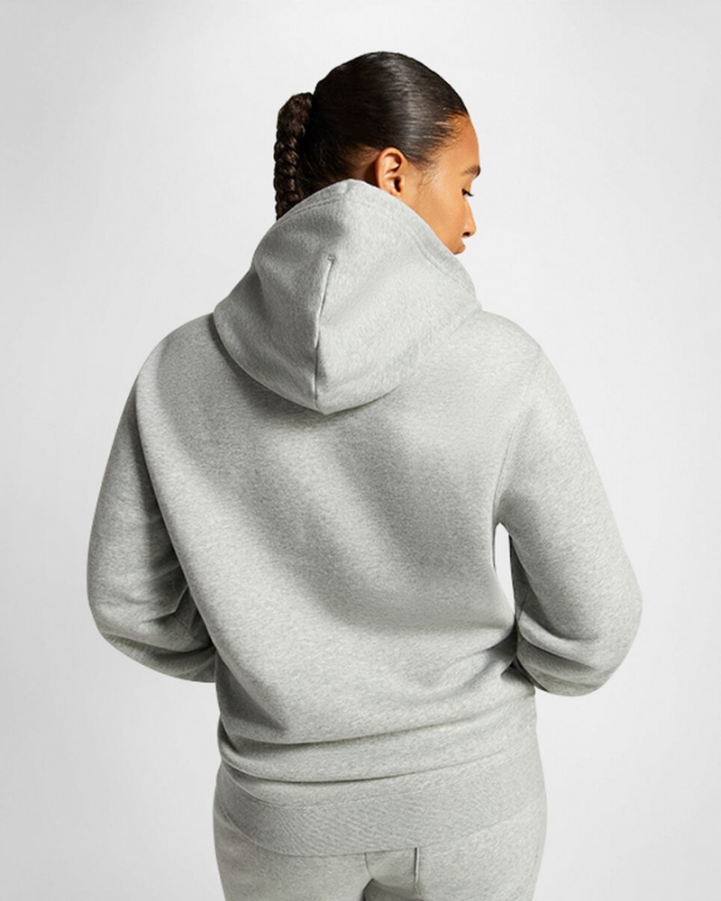 Converse Converse Go-To All Star Patch Standard-Fit Fleece Pullover Hoodie Gris | 872-IUAVWM