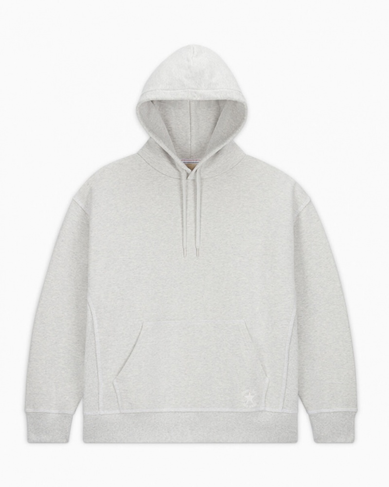 Converse Converse Gold Standard Loose-Fit Pullover Hoodie Gris Claro | 041-TVHWXP