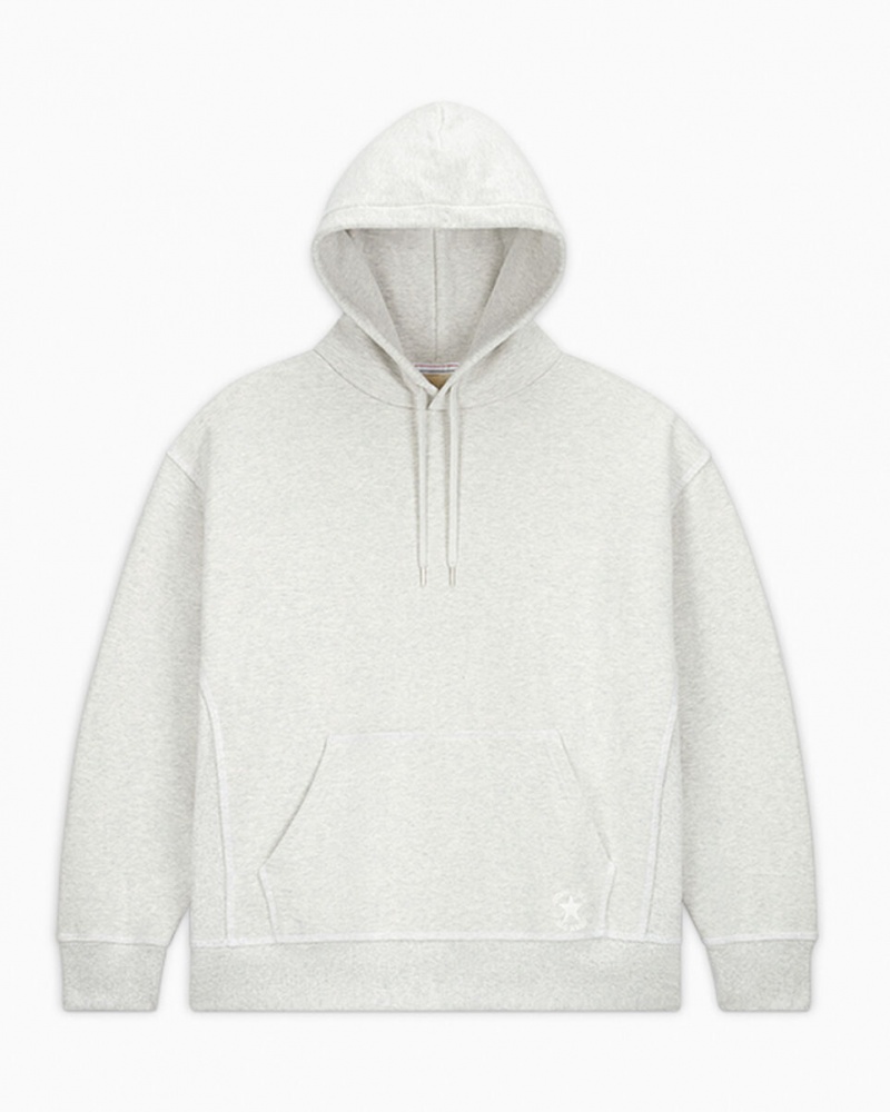 Converse Converse Gold Standard Loose-Fit Pullover Hoodie Gris Claro | 041-TVHWXP