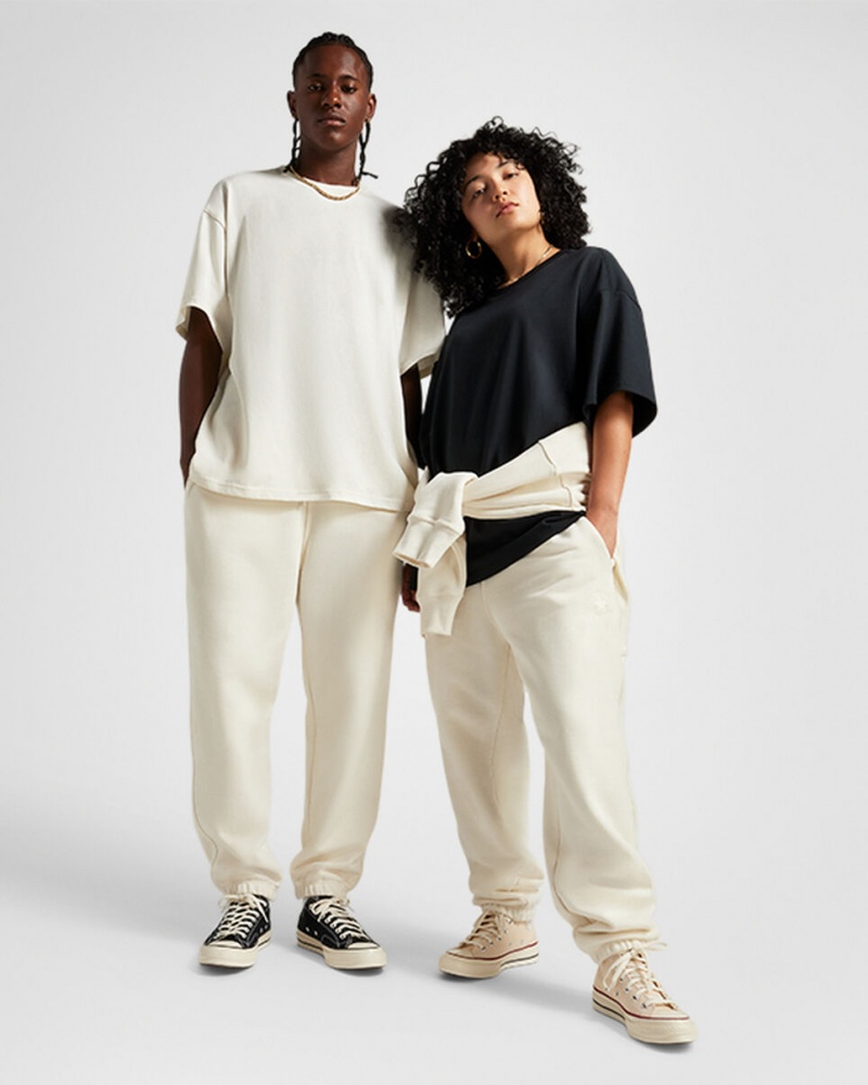 Converse Converse Gold Standard Loose-Fit Sweatpants Egret | 250-JWYMDS