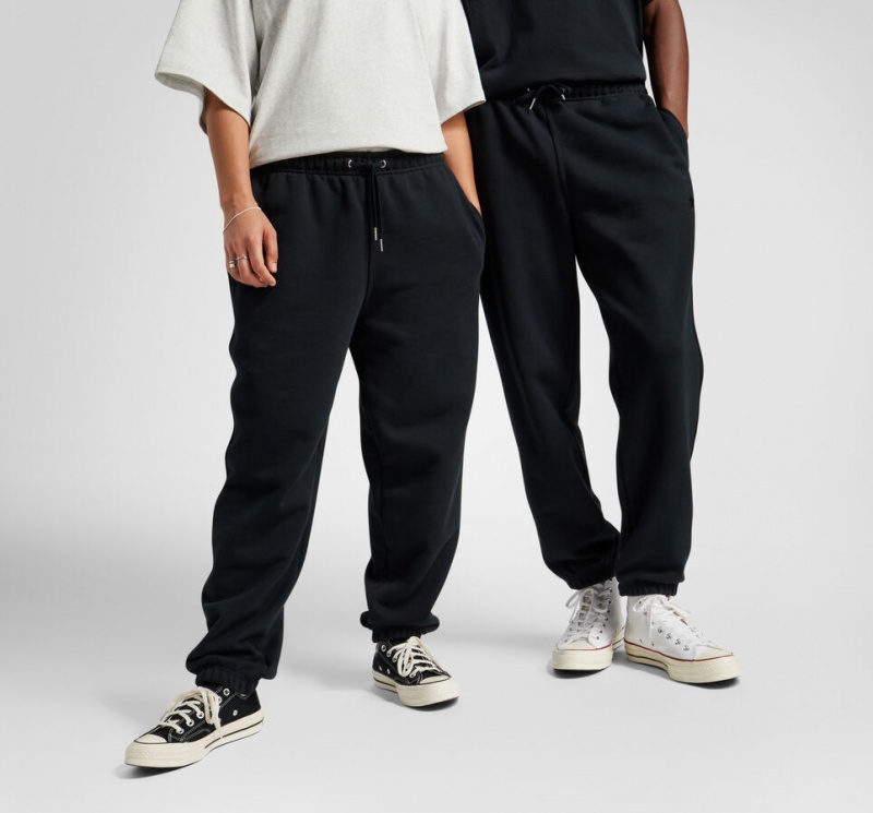 Converse Converse Gold Standard Loose-Fit Sweatpants Negras | 619-XCWNDZ