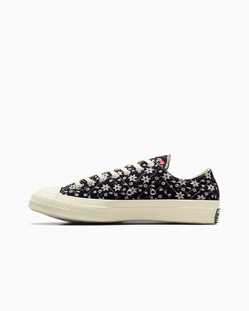 Converse Converse Upcycled Floral Chuck 70 Negras Negras | 807-YQLAUP