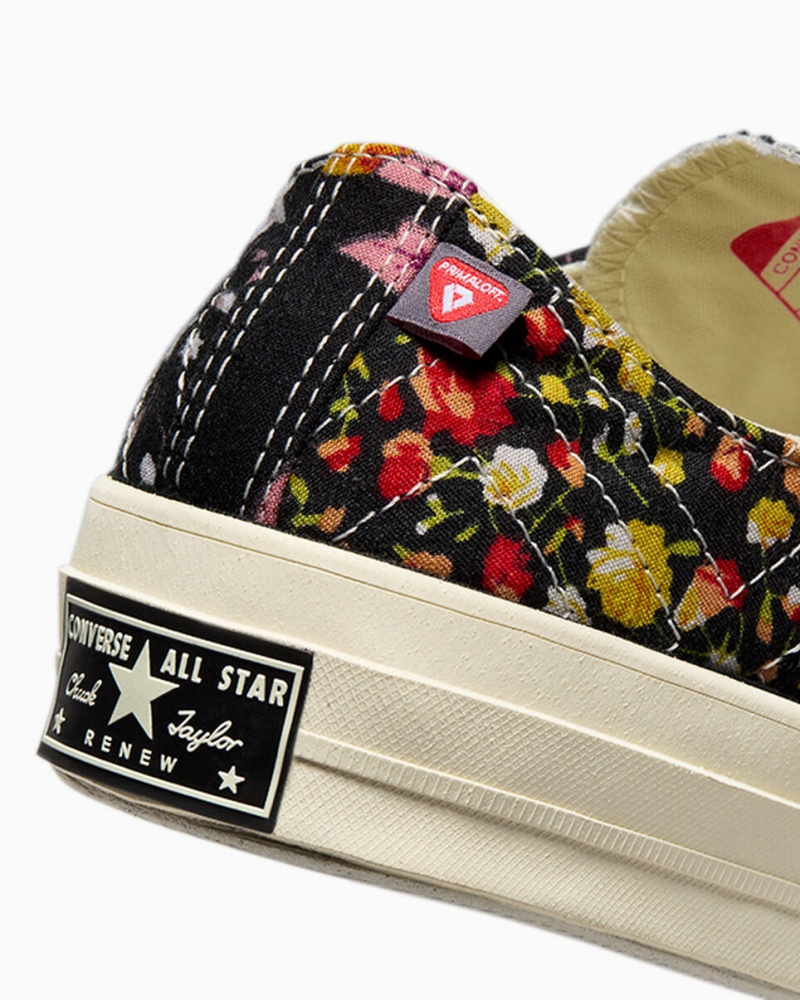 Converse Converse Upcycled Floral Chuck 70 Negras Negras | 807-YQLAUP