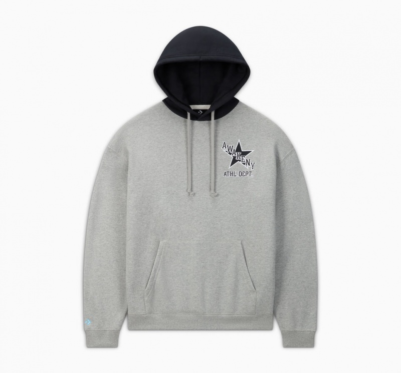 Converse Converse x Awake NY French Terry Hoodie Gris | 247-XVHWUD