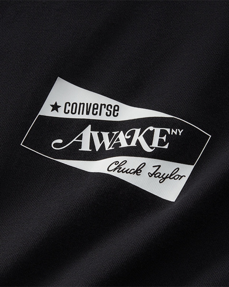 Converse Converse x Awake NY Jersey T-Shirt Negras | 105-NUERSZ