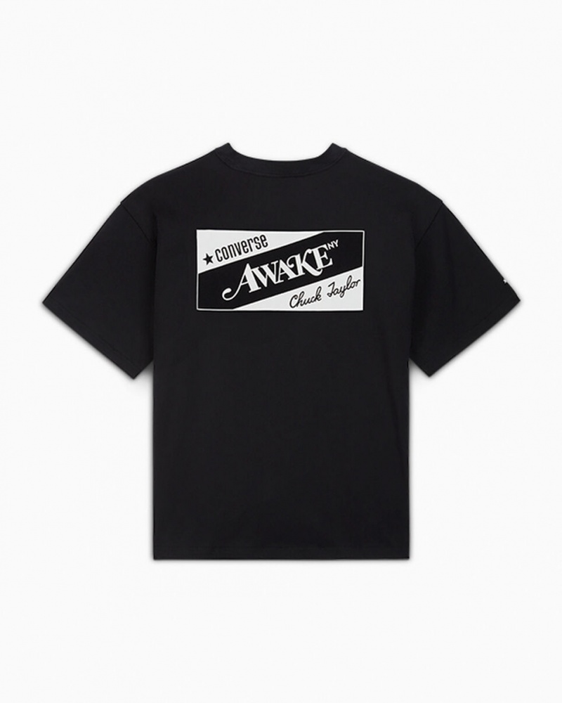 Converse Converse x Awake NY Jersey T-Shirt Negras | 105-NUERSZ