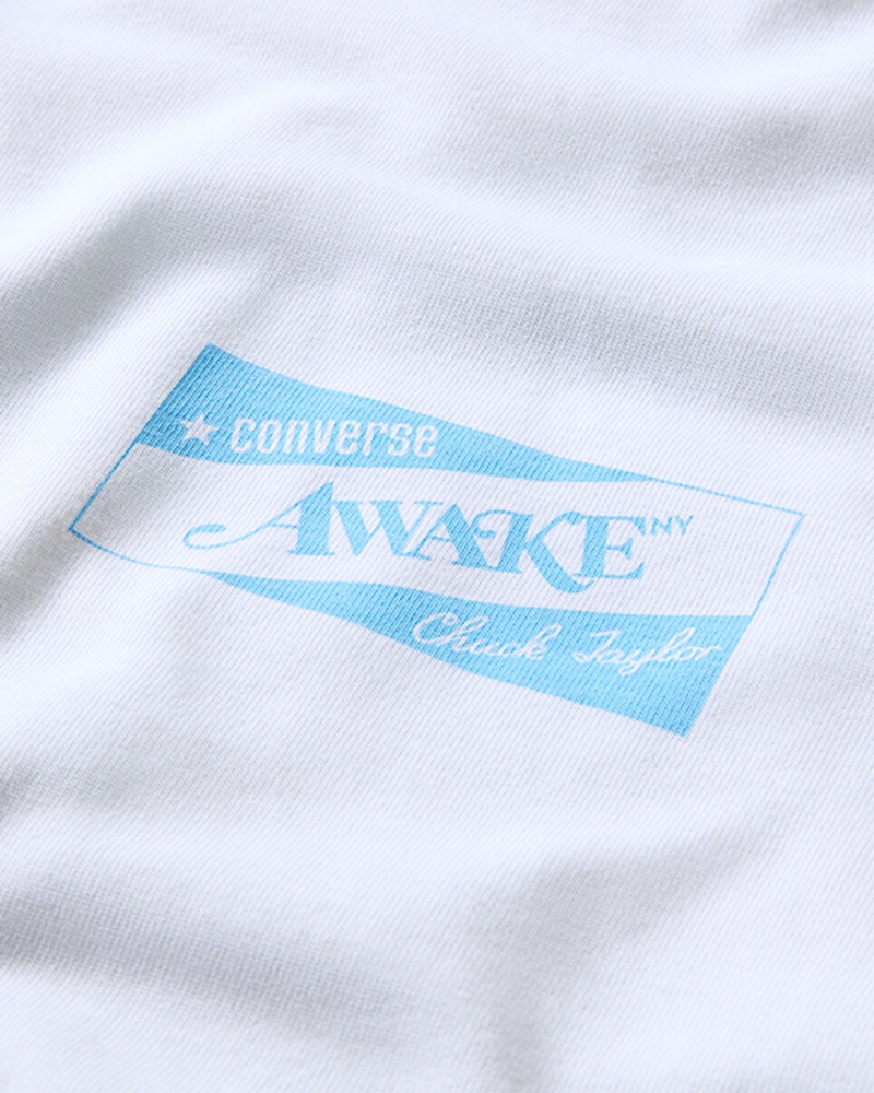 Converse Converse x Awake NY Jersey T-Shirt Blancas | 479-QVKOEJ