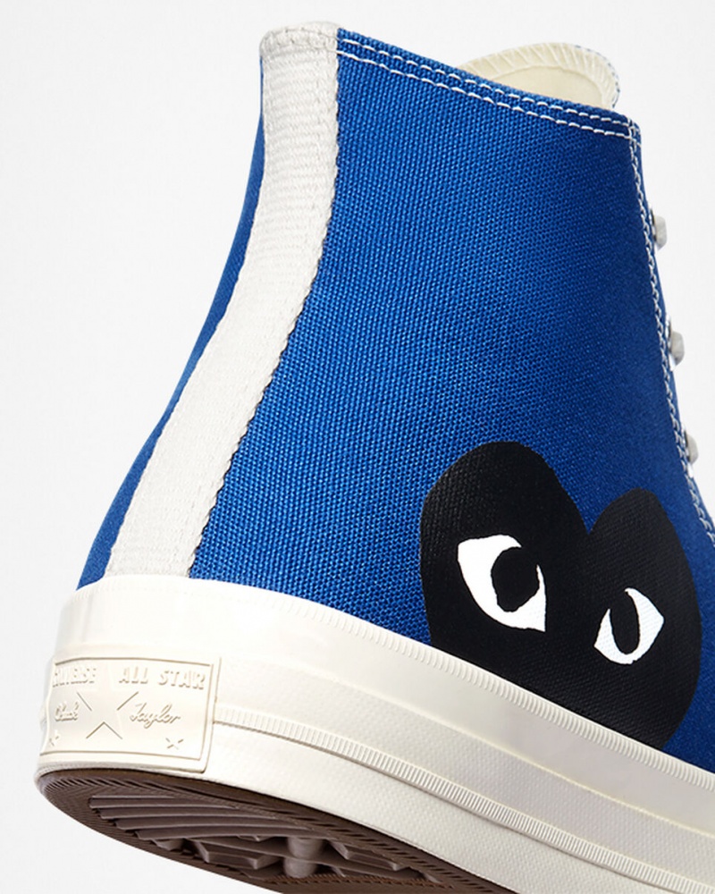 Converse Converse x Comme des Garçons PLAY Chuck 70 Azules Negras | 086-OGDRVA