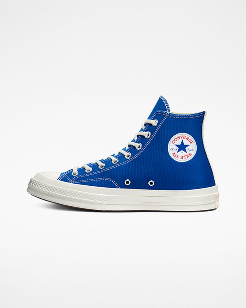 Converse Converse x Comme des Garçons PLAY Chuck 70 Azules Negras | 086-OGDRVA