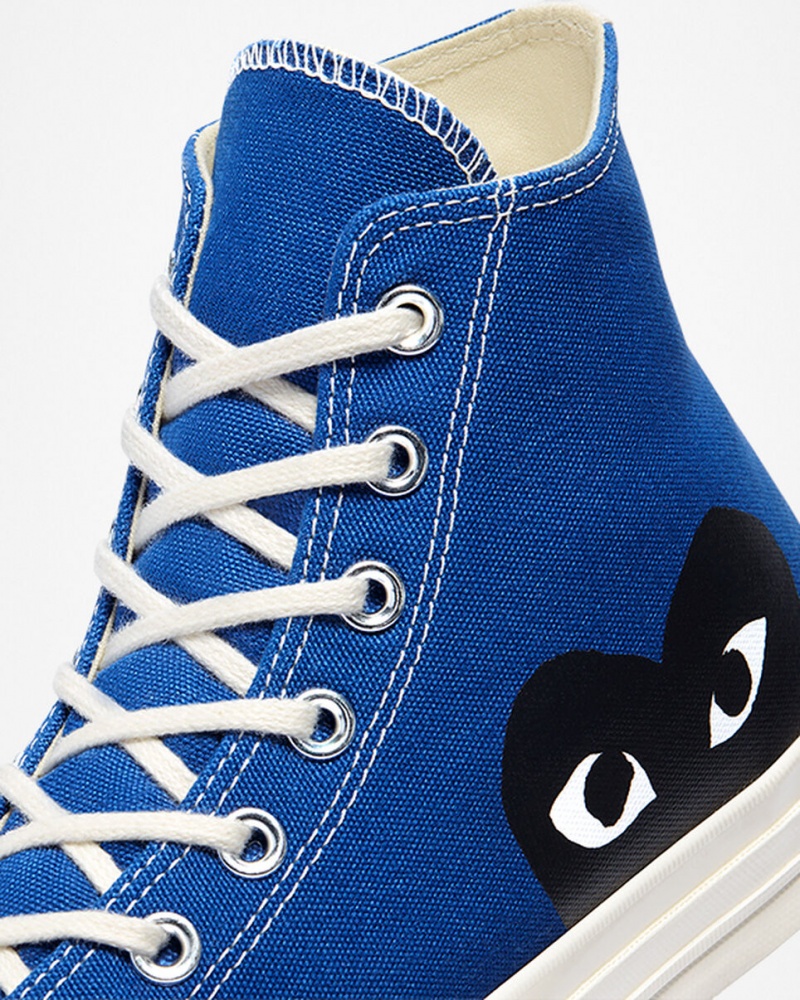 Converse Converse x Comme des Garçons PLAY Chuck 70 Azules Negras | 086-OGDRVA