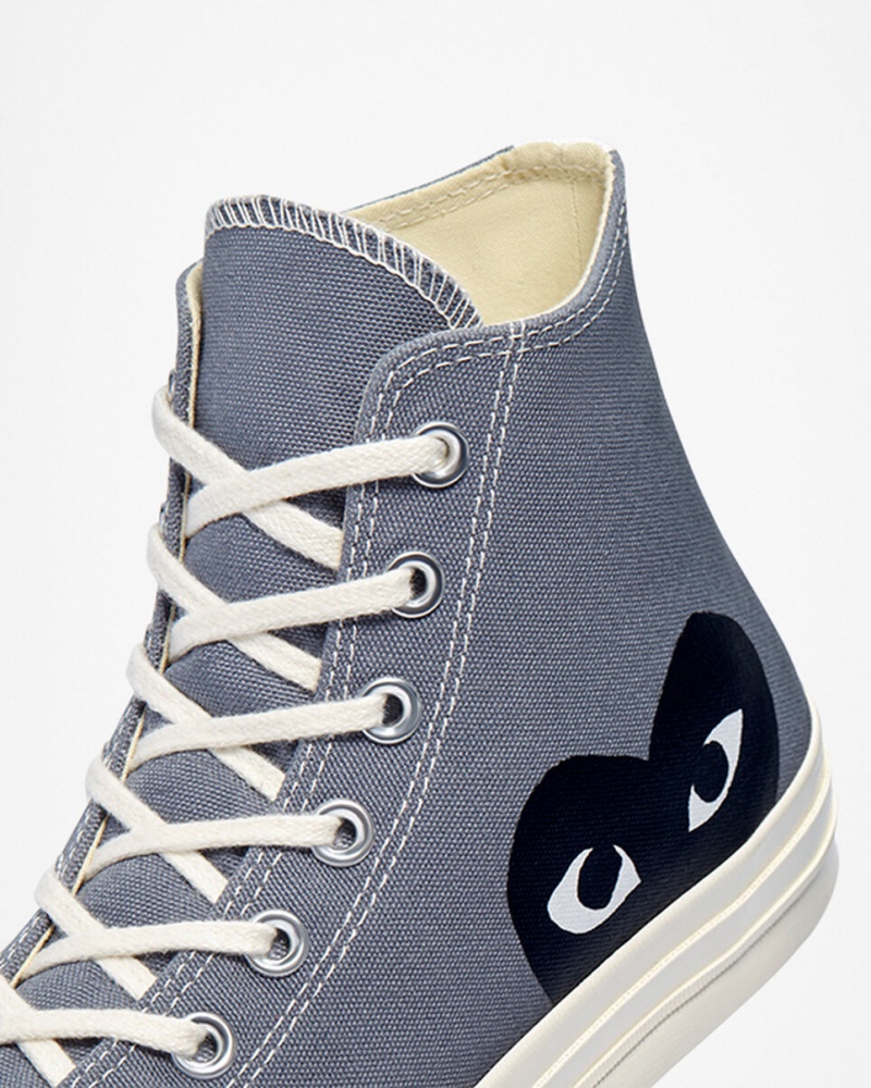 Converse Converse x Comme des Garçons PLAY Chuck 70 Negras | 329-MTDALQ