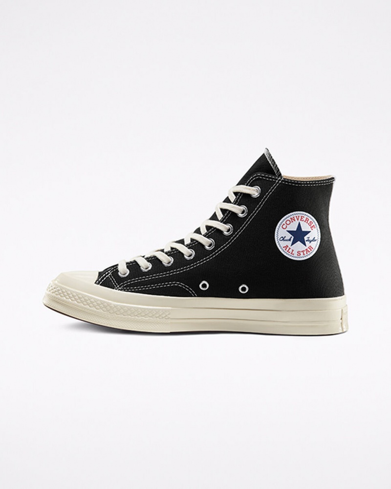 Converse Converse x Comme des Garçons PLAY Chuck 70 Negras Blancas Rojas | 923-XPBJHD