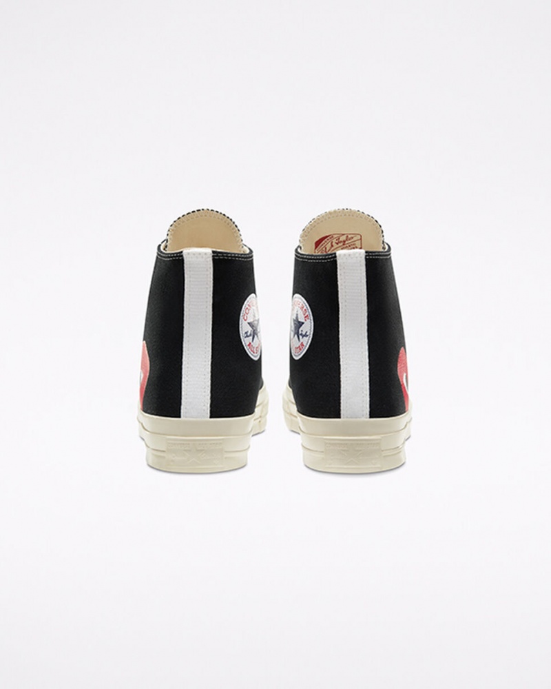 Converse Converse x Comme des Garçons PLAY Chuck 70 Negras Blancas Rojas | 923-XPBJHD