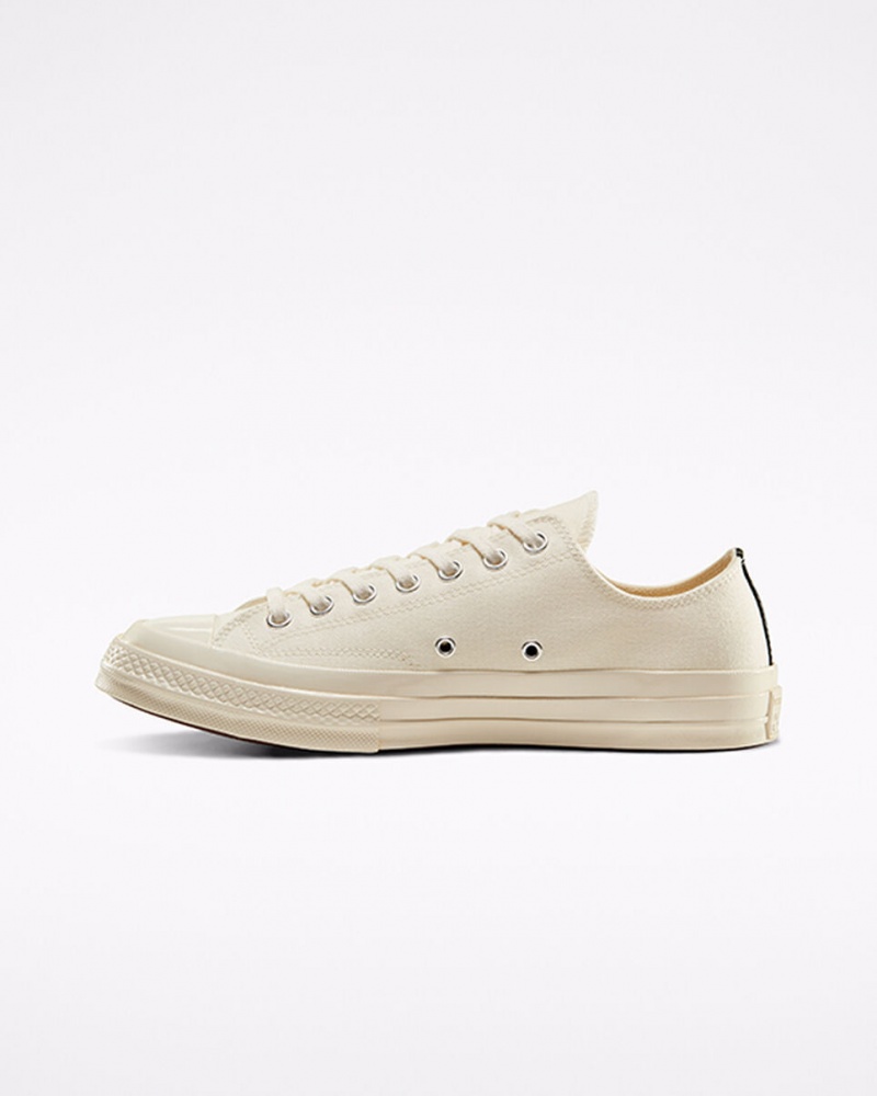 Converse Converse x Comme des Garçons PLAY Chuck 70 Blancas Rojas | 532-YLVSEP