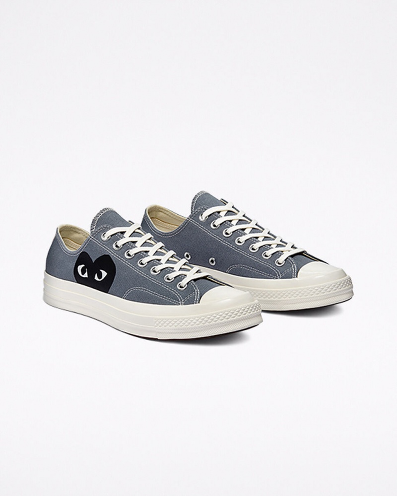 Converse Converse x Comme des Garçons PLAY Chuck 70 Negras | 467-RFELBT