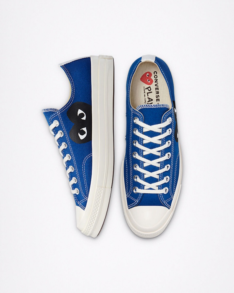 Converse Converse x Comme des Garçons PLAY Chuck 70 Azules Negras | 253-OXNJSK