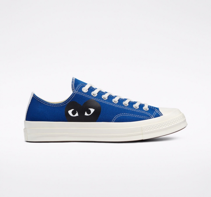 Converse Converse x Comme des Garçons PLAY Chuck 70 Azules Negras | 253-OXNJSK