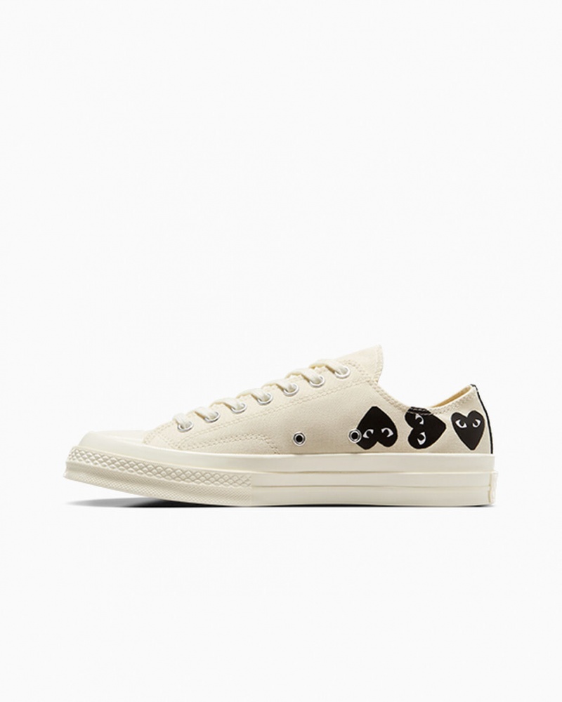 Converse Converse x Comme des Garçons PLAY Chuck 70 Multi Heart Negras | 876-MORVJG