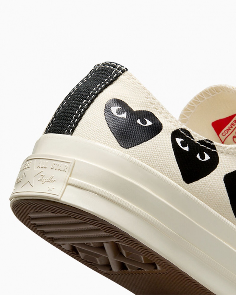 Converse Converse x Comme des Garçons PLAY Chuck 70 Multi Heart Negras | 876-MORVJG