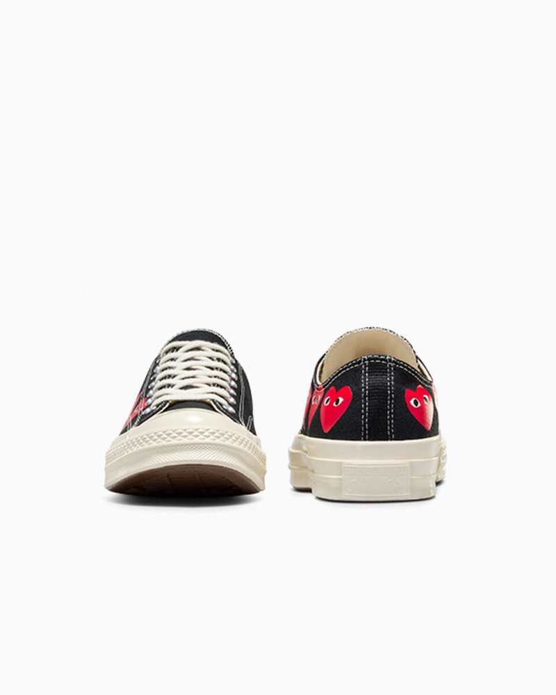 Converse Converse x Comme des Garçons PLAY Chuck 70 Multi Heart Negras Rojas | 198-JSBZQR