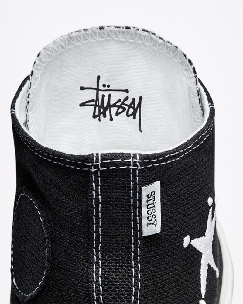 Converse Converse x Stüssy Chuck 70 Negras Blancas Negras | 925-IKLSUD