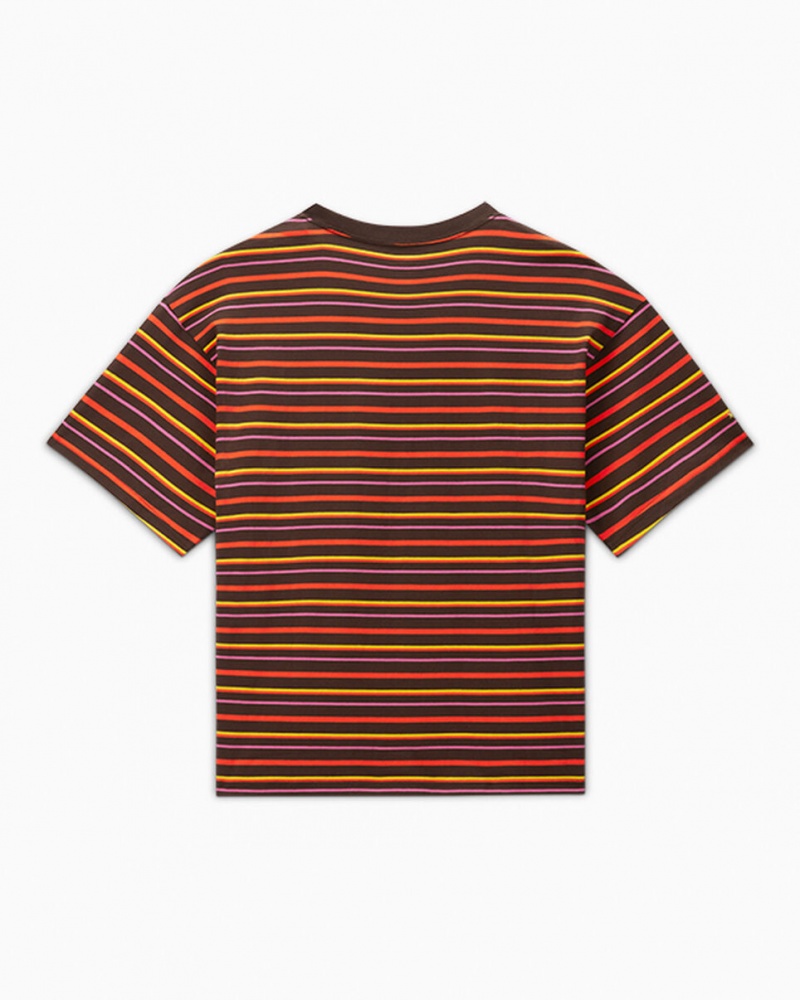 Converse Converse x Wonka A Rayas T-Shirt Wonka Stripe | 120-HTVACB