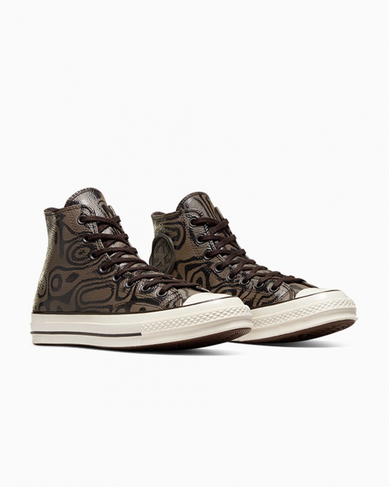 Converse Converse x Wonka Chuck 70 Chocolate Swirl Marrones | 104-UBYLPN