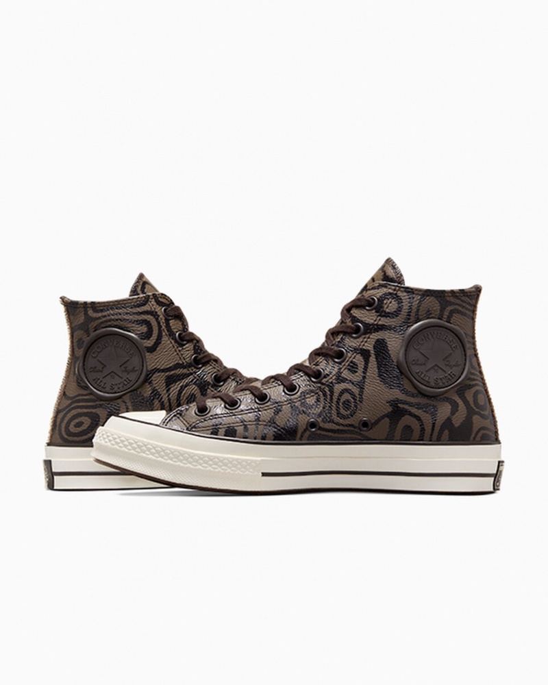 Converse Converse x Wonka Chuck 70 Chocolate Swirl Marrones | 104-UBYLPN