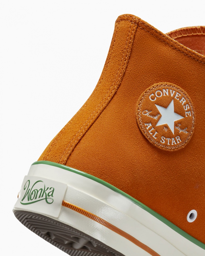 Converse Converse x Wonka Chuck 70 Oompa Loompa Naranjas Verde | 653-BQHZWP