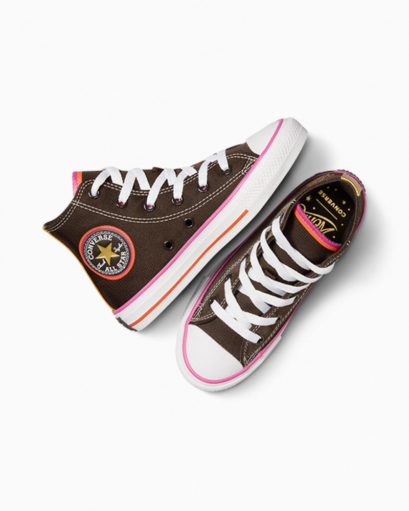 Converse Converse x Wonka Chuck Taylor All Star Marrones Blancas | 201-UIRFVZ