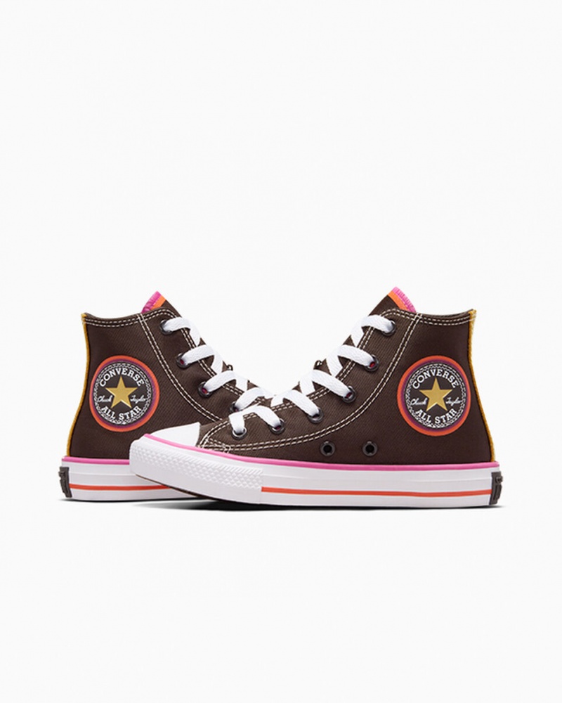 Converse Converse x Wonka Chuck Taylor All Star Marrones Blancas | 201-UIRFVZ