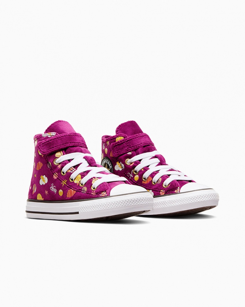 Converse Converse x Wonka Chuck Taylor All Star Easy On Moradas Doradas Blancas | 916-TWPEOY