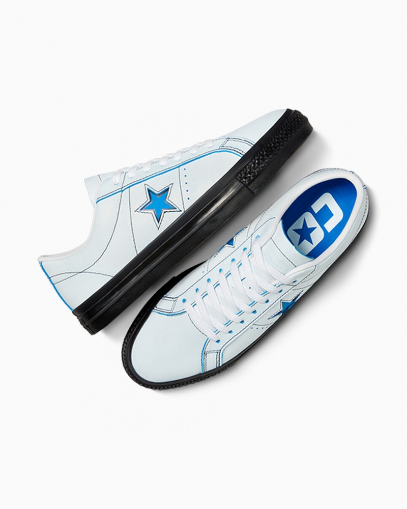 Converse Eddie Cernicky One Star Pro Blancas Negras Azules | 213-OWDSNY